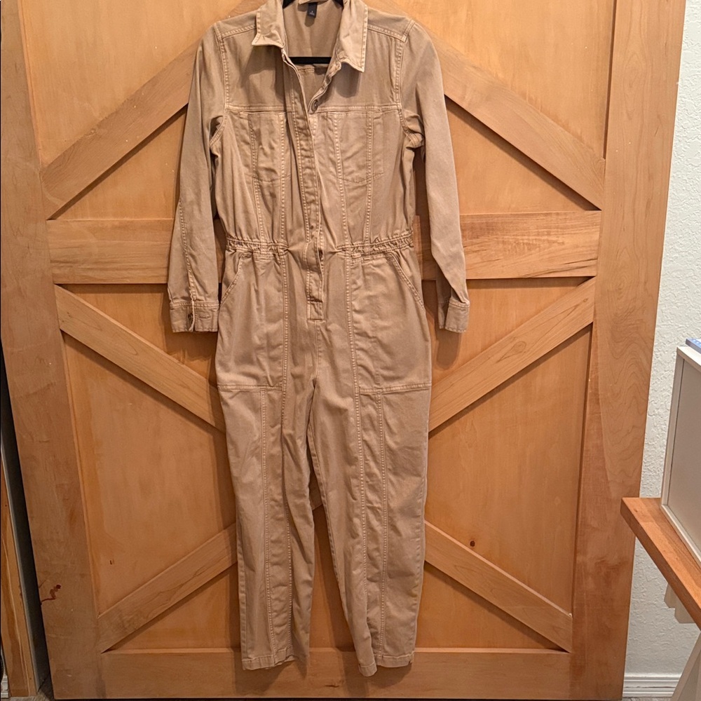 Universal Thread Beige Jumpsuit